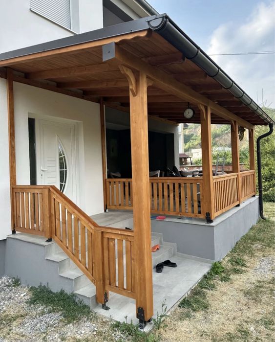 Facem terase pergole de gradina