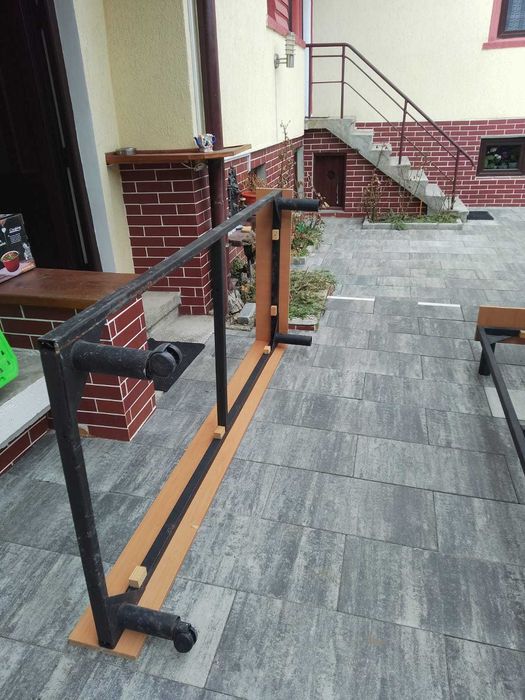 Pat cadru fier 90x200