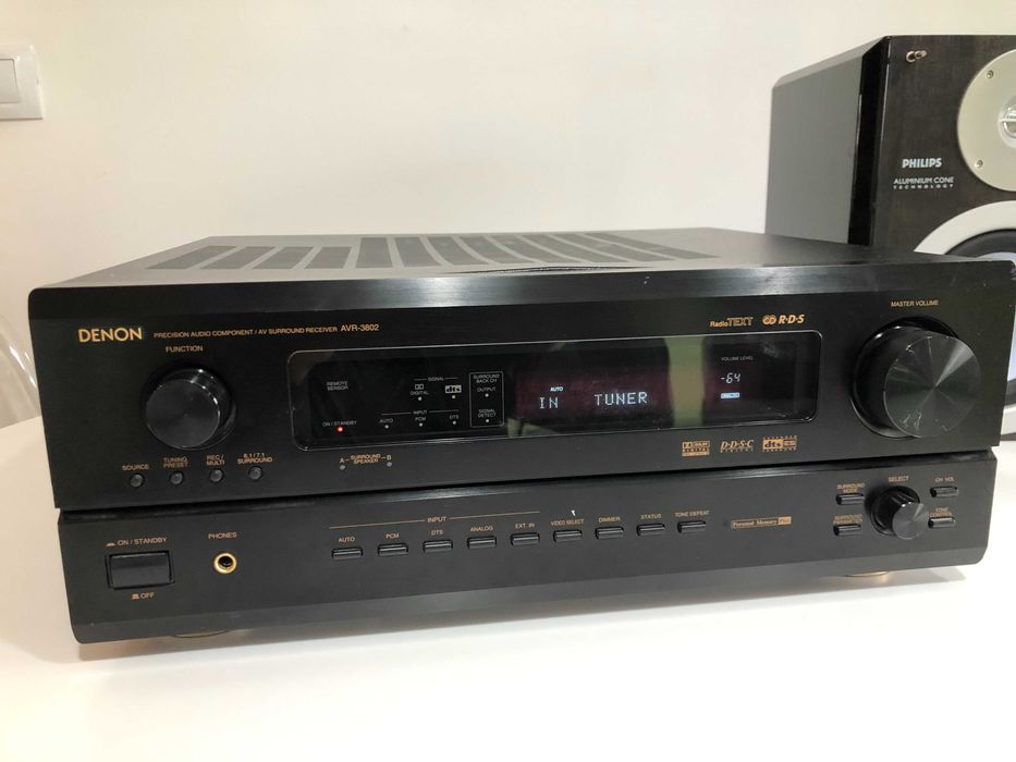 Denon AVR-3802, amplituner 7.1 dolby digital, prologic, DTS, reciver