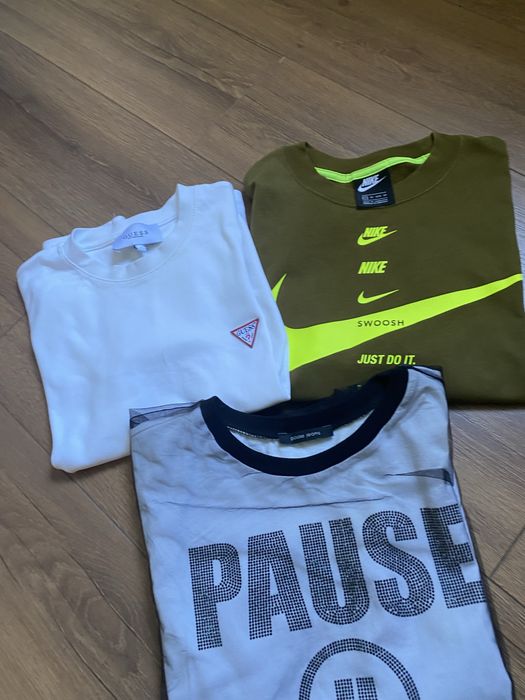 Дамски тениски guess ,pause jeans,nike