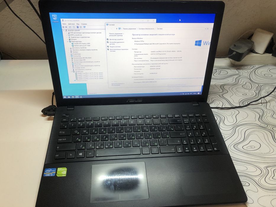 Продам ноутбук asus