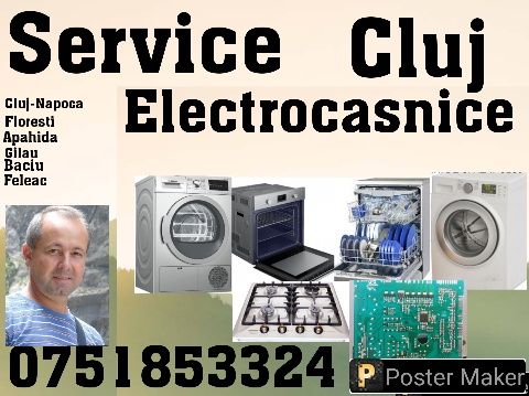 Reparatii masini de spalat rufe si vase Cluj.