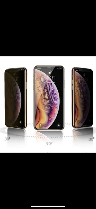 Iphone16,15,14,13,12,11,Se,Xr,X прайвъси стъклен протектор прайвъси