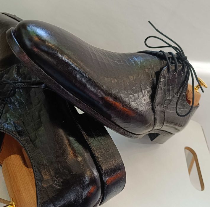 Pantofi de lux 42.5 43 44 44.5 46 Greve NOI lucrati manual piele natur