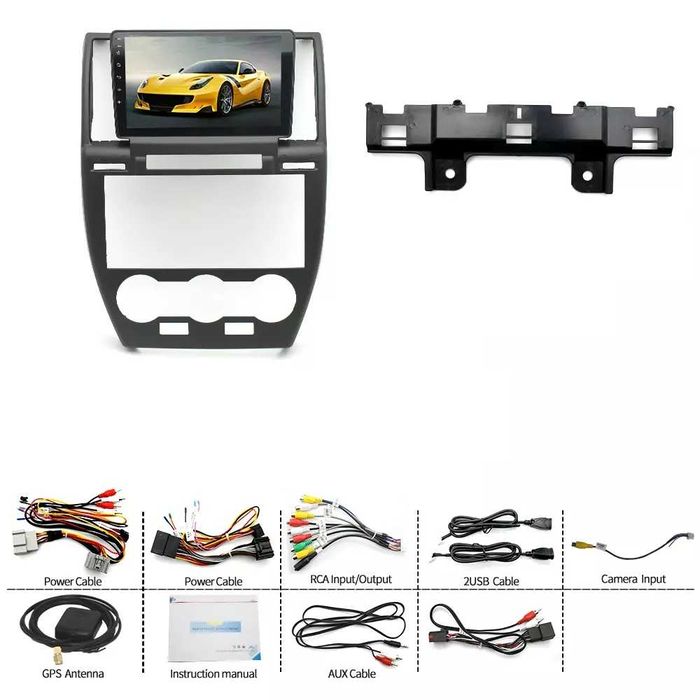Мултимедия за Land Rover Freelander Навигация Двоен DIN плеър Android
