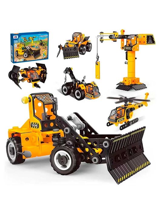 Stem конструктор 6 в 1 DIY Инженерная модель т. обучающие игрушки