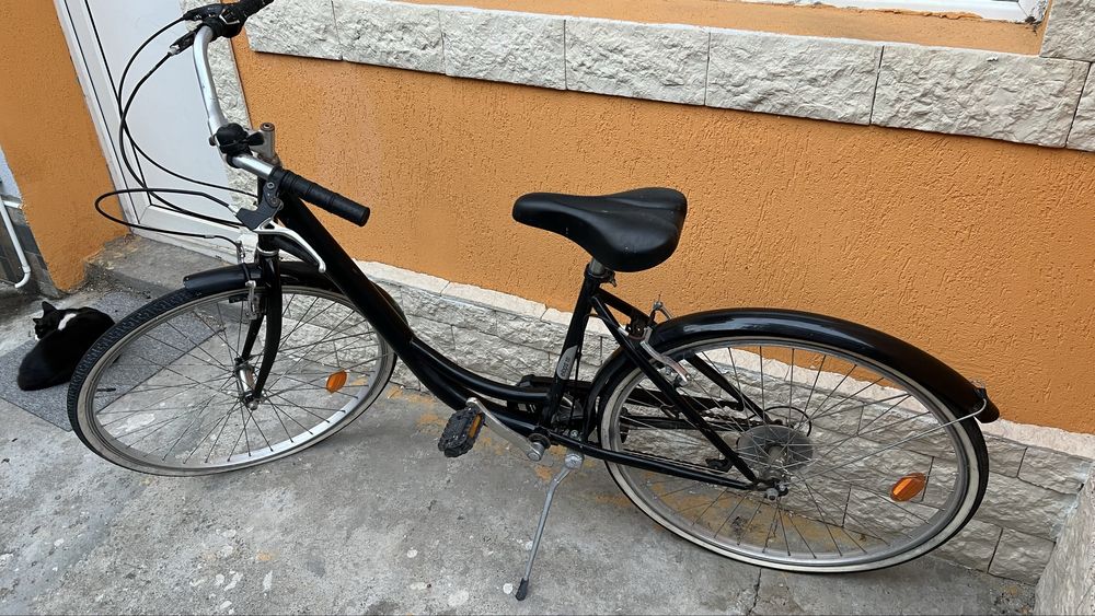 Bicicleta B-twin Dechatlon MTB City