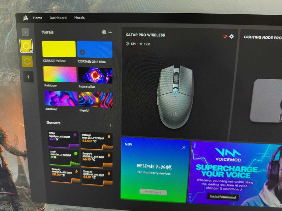 Mouse Gaming Corsair Katar PRO Wireless