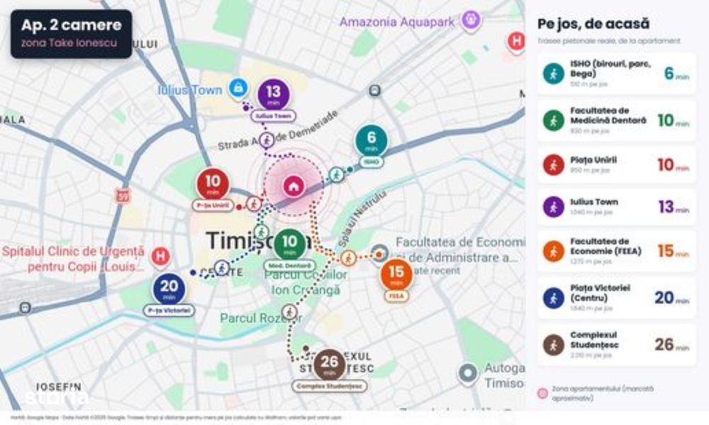 Apartament cu 2 camere decomandat | Take Ionescu – Medicină