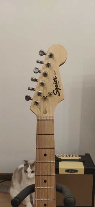 Электрогитара Fender squire jazzmaster mini