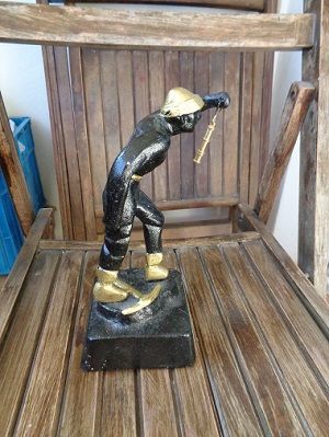 Zonguldak Özden metal worker BIBLO sculpture