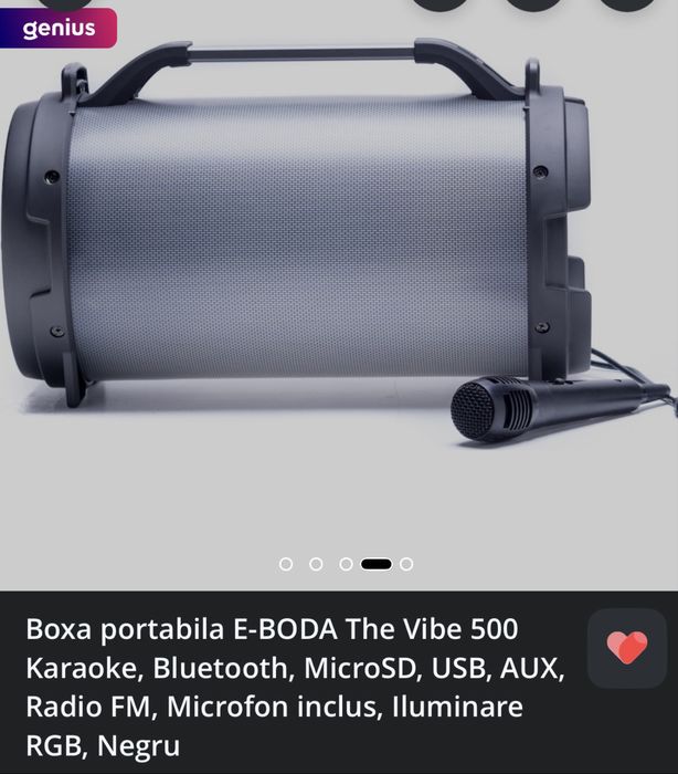 Boxa portabila E-Boda