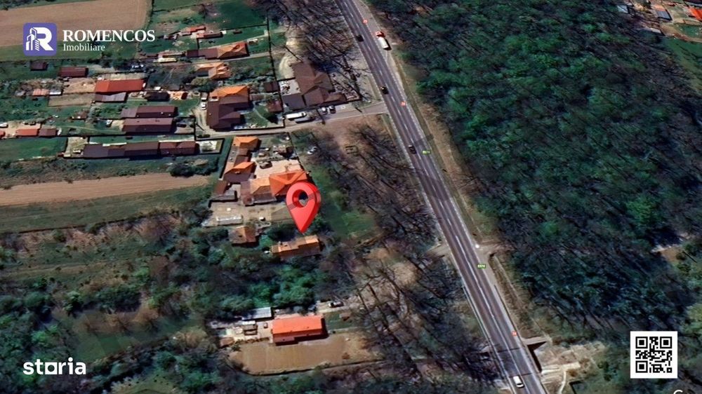 Teren Mihaesti la poarta poarta Parcului Dendrologic - DN73