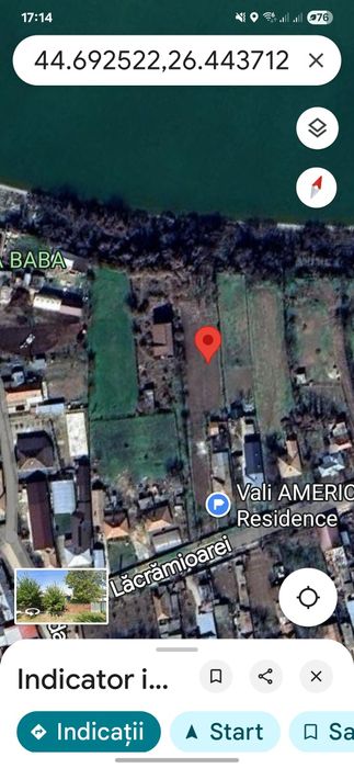 Terenuri intravilane unele pe lac  lângă Bucuresti