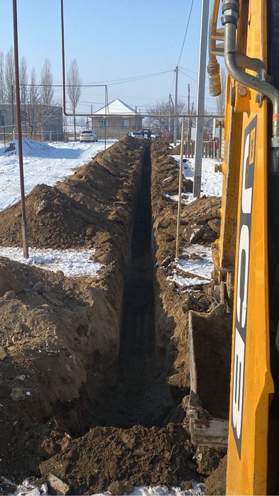 Услуги Экскаватора-погрузчика 3в1 в городе Тараз