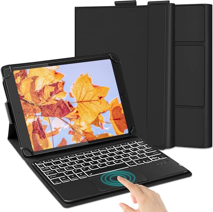 Husa cu tastatura bluetooth pentru Samsung Galaxy Tab, iPad - Brasov