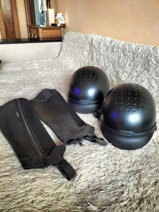 Нова каска за езда S и гамаши