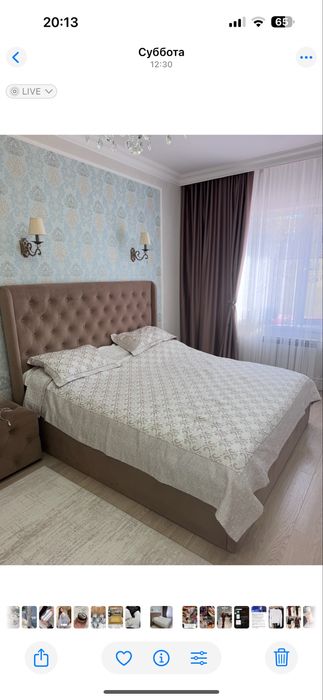 Кровать в отличном состояний