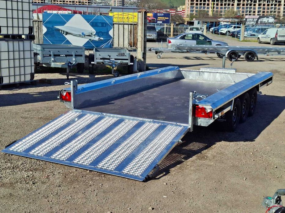 НОВО ремарке за строителна техника Vlemmix MT400 3500kg (3x1500kg)