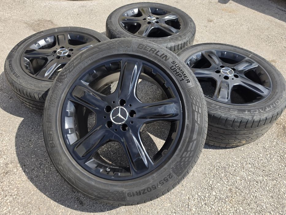 5х112/19 с гуми Mercedes ML W164 W166 GL X164 Спорт пакет 5x112/19 Мерцедес МЛ В164 ГЛХ164