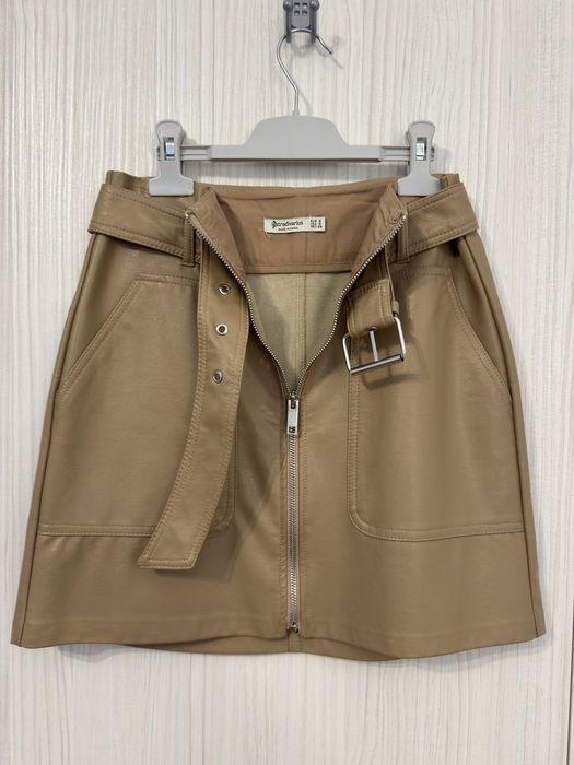 Fusta piele ecologica Stradivarius