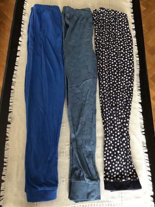 Lot pantaloni pijama, marimea 110-116