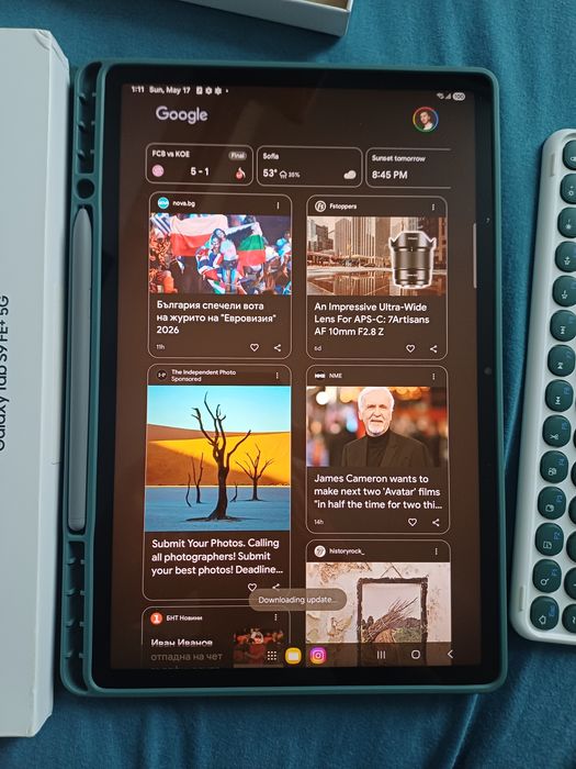 Samsung Galaxy Tab S9 FE+ 5G 12.4", 8GB RAM, 128GB