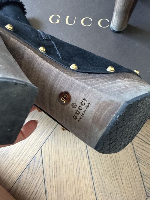 Ботинки на высоком каблуке Gucci