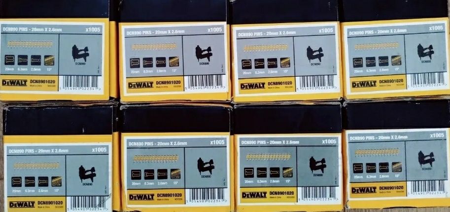 DEWALT DCN890 - 20мм пирони за бетон