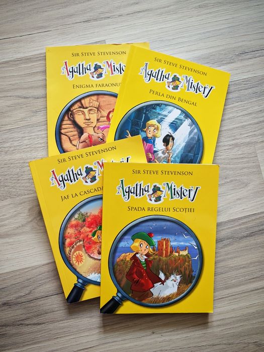 Lot cărți copii Agatha mistery