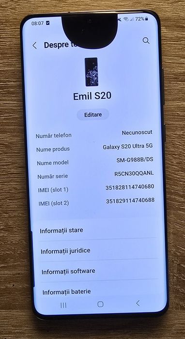 Samsung Galaxy S20 Ultra 5g