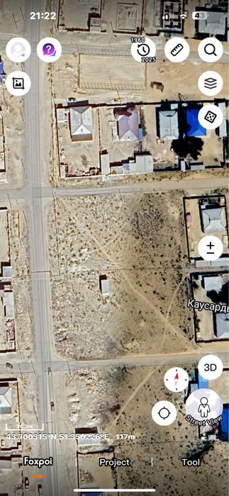 Жаңа Дәулеттен жер орын сатылады