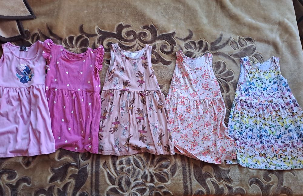 Rochițe h&m pentru fetițe, mărimea 98/104