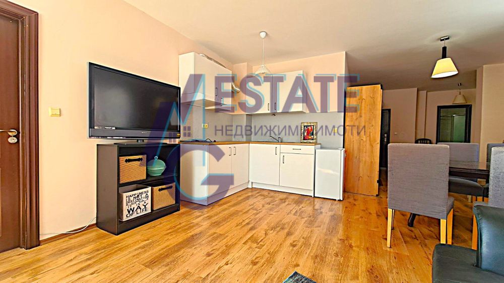 Обзаведен двустаен апартамент -в ПОМОРИЕ