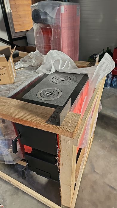 Centrala pe lemne cu otel de 6 mm