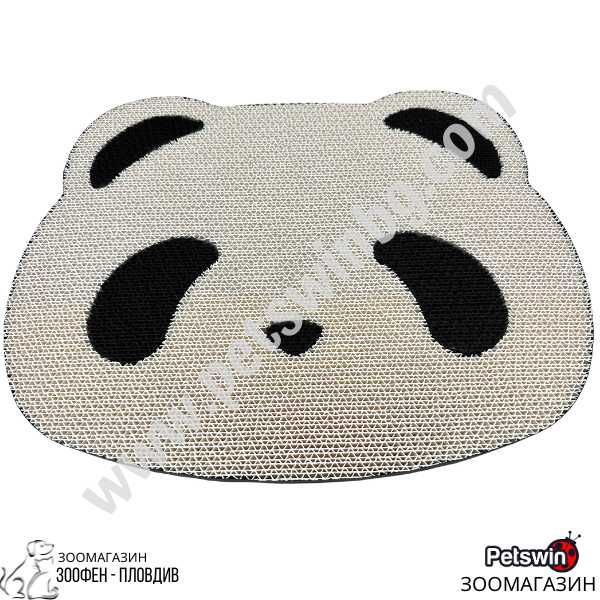 Картонено Драскало за Коте - 43см/33.7см/2см - Panda - Pet Interest