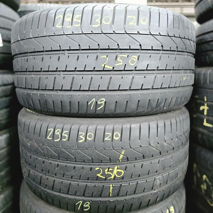 2x 295/30/20 VARA PIRELLI 2019 Stare excelentă