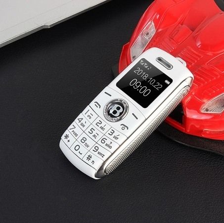 Мини телефон Луксозен Бентли Bentley малък телефон Breitling 2 СИМ