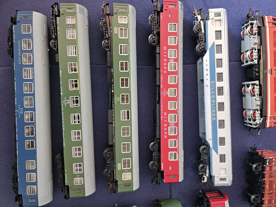 Lot trenulet electric scara TT BTTB locomotiva electrica