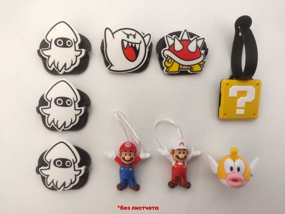 Киндер - DC Playmobil, Stranger Things, Jurassic World, Mario и др.