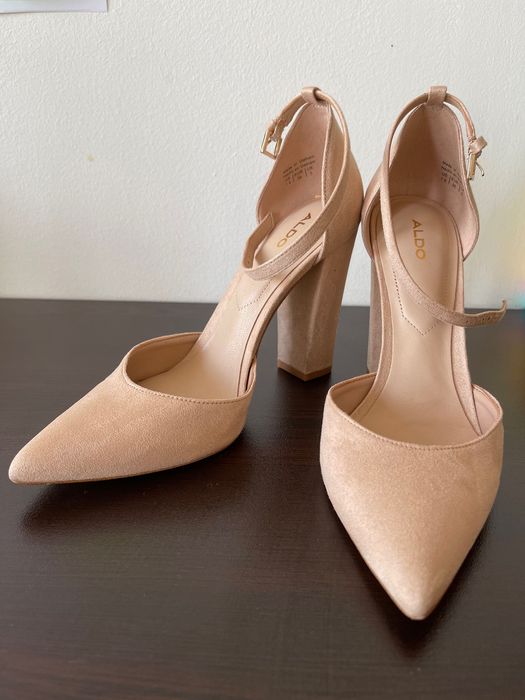 Pantofi toc 10,5cm, Nude, PIELE, Aldo