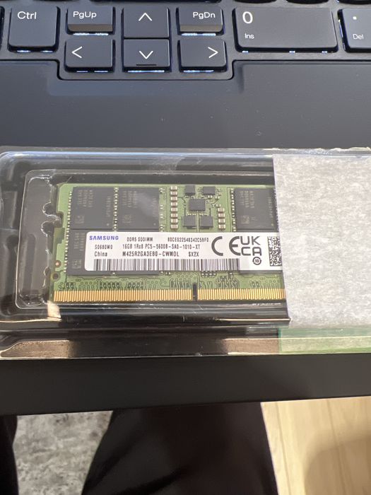 Оперативная память для ноутбуков DDR5 16Gb 5600 SO-DIMM SAMSUNG
