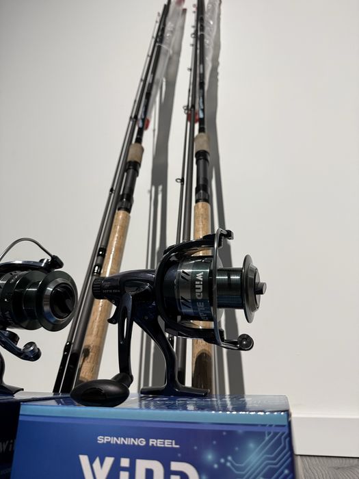 Set Feeder 2 lansete Wind TFD-05 3.6 m + 2 Mulinete WindBlade YC 70