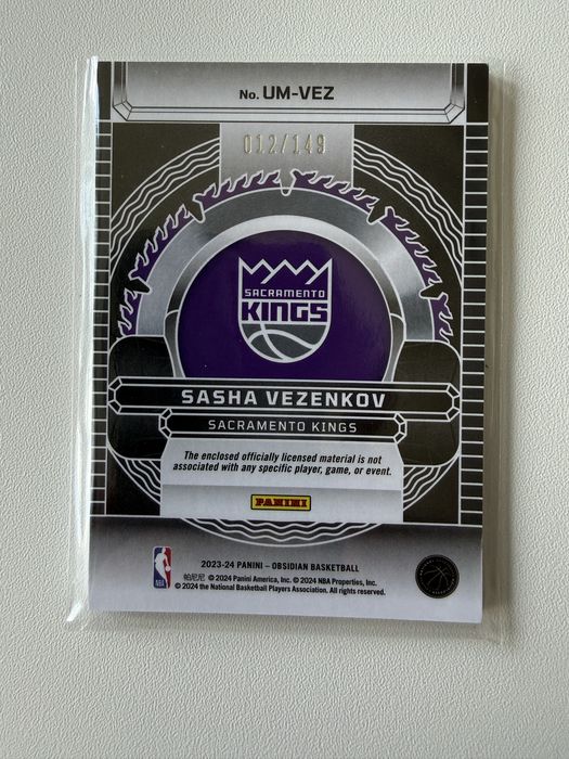 Panini / Vezenkov , NBA card