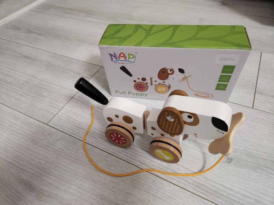 Jucarie lemn catel noua