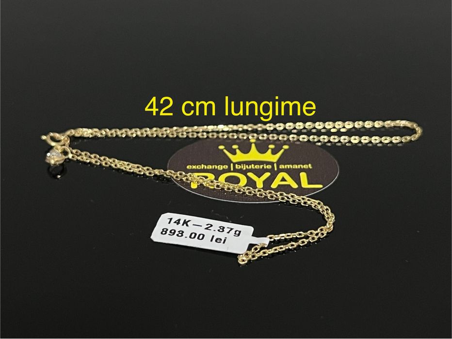 Bijuteria Royal CB : Lant aur 14k 2,37 grame