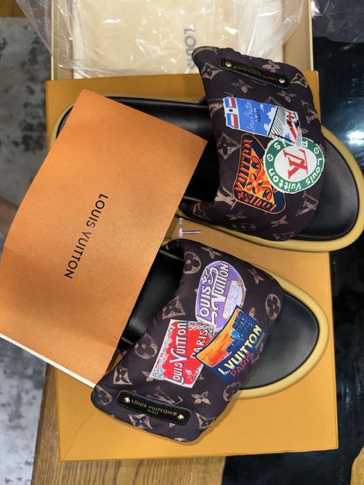 Дамски чехли Louis Vitton