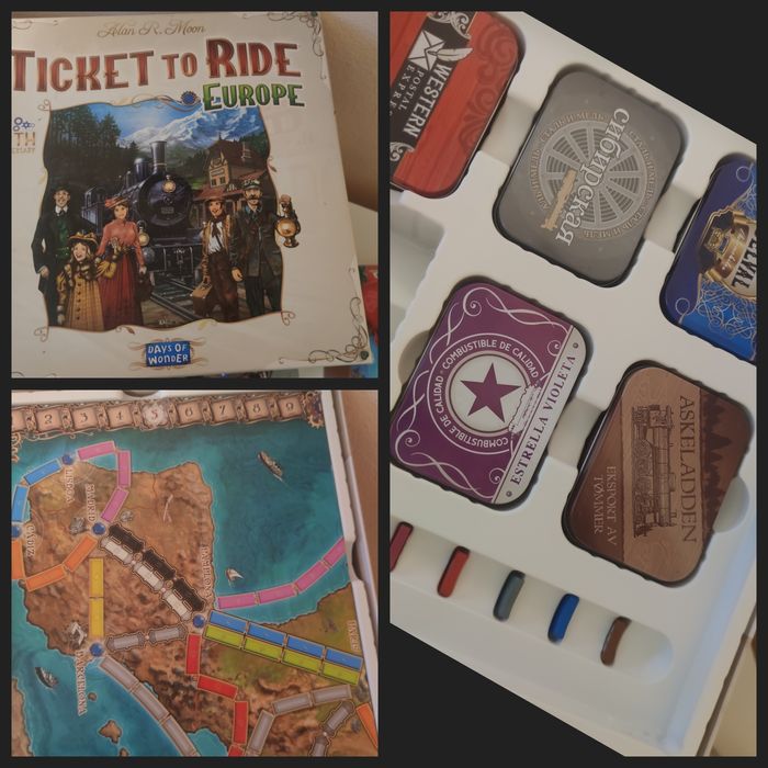 Joc de societate Ticket to Ride Europe 15th Anniversary Edition