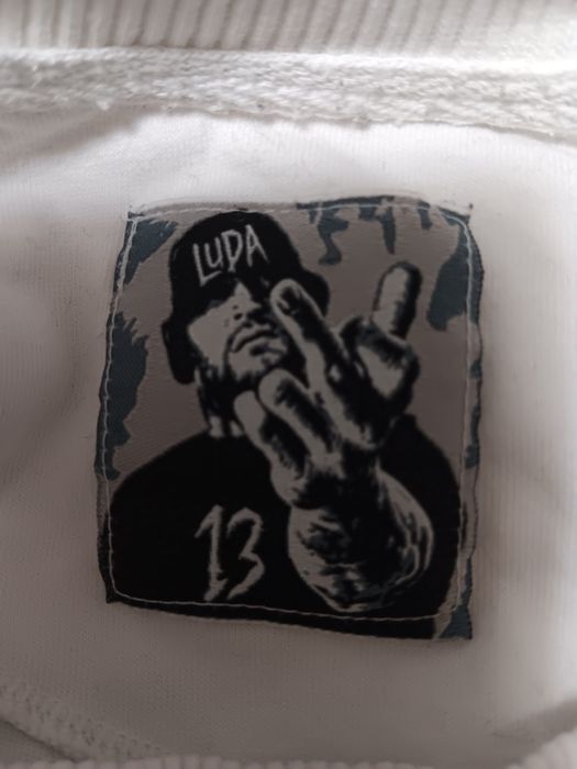 Team Luda тениска psycho 4 бяла