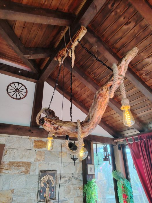 Винтидж пендел,масив, ръчна изработка